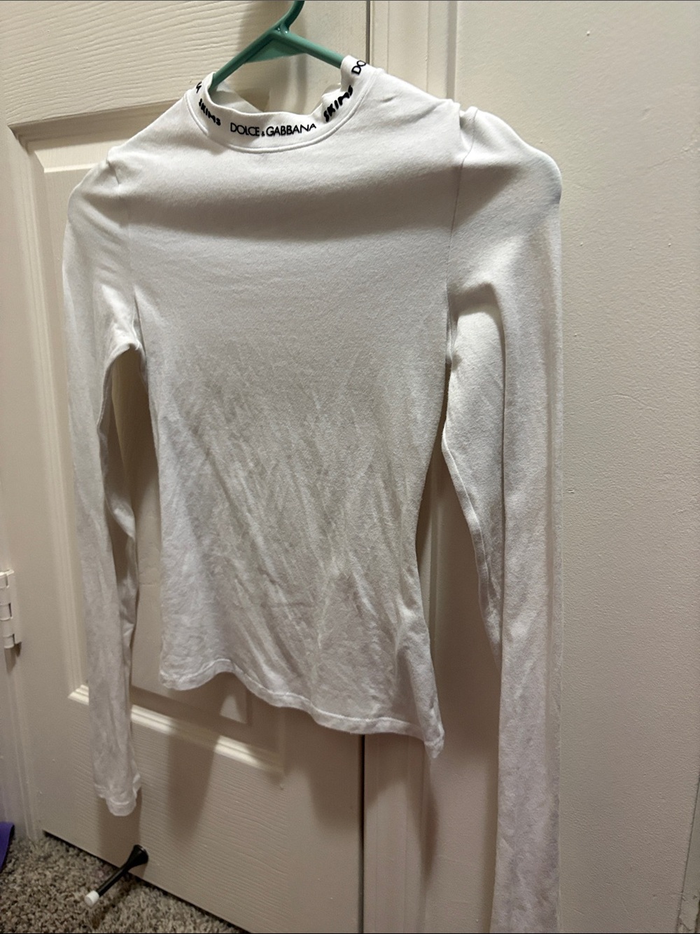 Dolce &Gabbana SKIMS cotton jersey long sleeve t-shirt